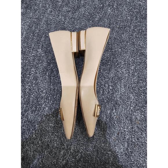 Tory Burch Gigi Leather Flat - 8 - Picture 3 of 4